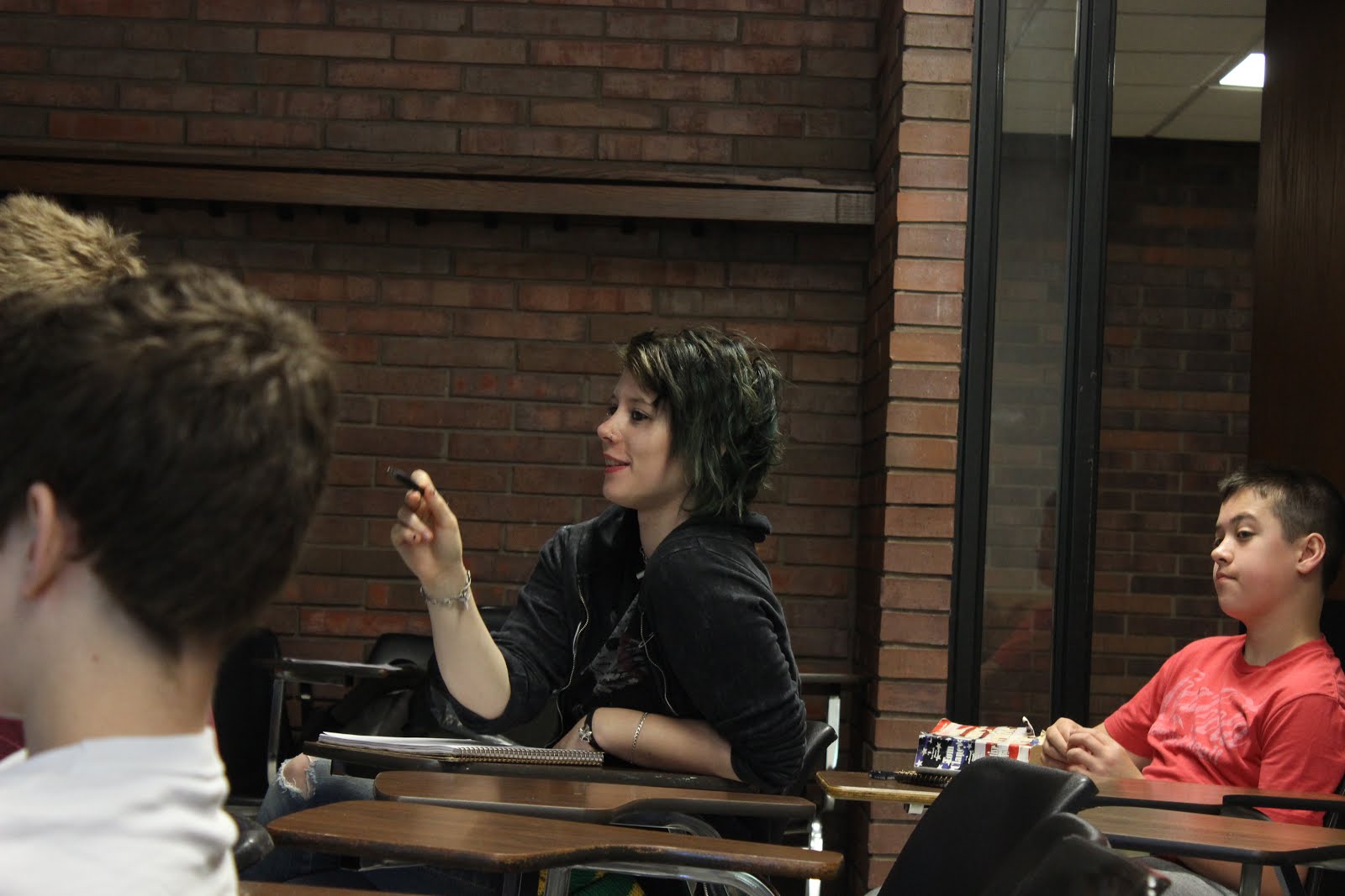 Participants discussing during the 2013 Iowa Lyceum